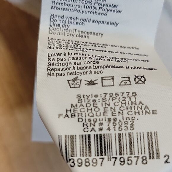 Night Before Christmas Zero Cap Infant 2T - Picture 7 of 7